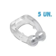 Kit 5 Clipe Nasal dispositivo Apneia anti-ronco Aparelho para Nariz Dilatador Nasal com Silicone macio e confortável.