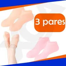 Meias De Silicone Cuidado Dos Pés Gel Hidratante Anti-Rachaduras Removedor De Pele Morta Calcanhar