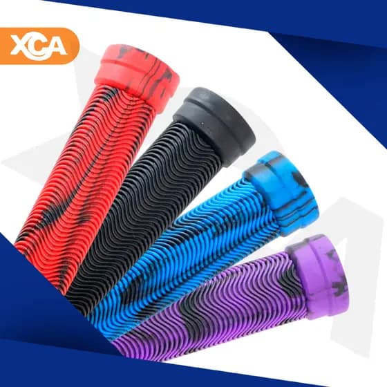 Manopla Luva Punho Gios 150mm Bmx Wheeling Bike Gi-075 Bicicleta Com Flange Dh New Colors Preto