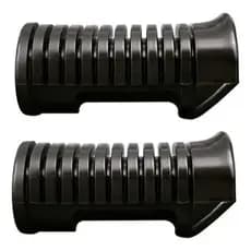 Par de borracha estribo da Moto Cg 125 Titan 76 a 18, Titan 150 04 a 15