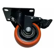 01 unidade rodana roda giratoria com freio 4 " Vo6