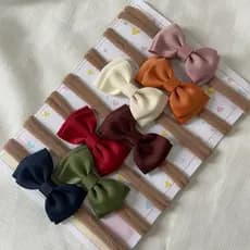 laços de bebê tons de inverno|kit de 7 laços infantil | laços infantil na faixinha| laços de bebê outono inverno