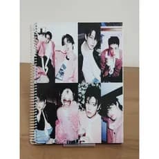 Stray Kids Kpop Caderno Universiário (DO IT) 86 𝗙𝗼𝗹𝗵𝗮𝘀 + PLANNER + 3 CARDS