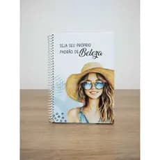Caderno Espiral A5 Personalizado Capa Dura - "Seja Seu Próprio Padrão de Beleza"