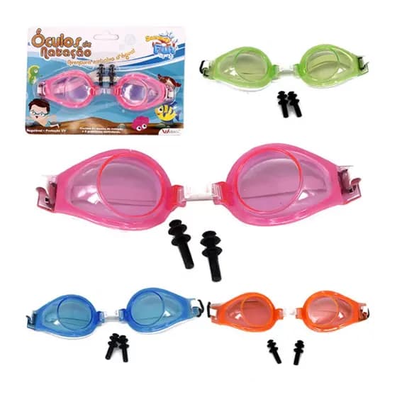 Kit Óculos De Piscina Natação Infantil Piscina Festa Aniversário Lembrancinha