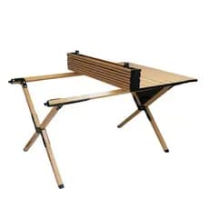 Mesa Dobrável Portátil Resistente Compacta Reforçada Acampamento Festa Uso Externo