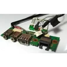 Placa Usb E Audio Para Notebook M5ss0 C/ Cabos Positivo Sim+
