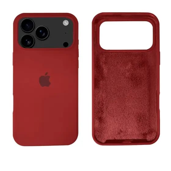 Capinha Para iPhone 17 Silicone Macio Aveludado Interno iPhone 17 Pro Iphone 17 Pro Max iPhone Air