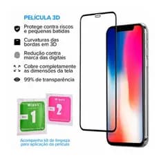 Película De Vidro 3D Temperado Para Iphone 17/17 PRO/17 PRO MAX/17 AIR
