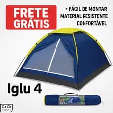 Barraca Iglu 4 Lugares Inglu Pessoas Acampamento Camping