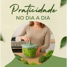 Secador Centrífuga de Salada 2,5L com Design Compacto e Moderno