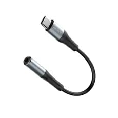 HREBOS – Adaptador Type-C p/ P3 2 em 1 HS-389 | Áudio e Carregamento Simultâneo.