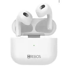 HREBOS – EarBuds Bluetooth HS-504 | Sem Fio, Cancelamento de Ruído e Alta Qualidade de Som.