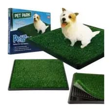Sanitário Canino Pet Park Grama Artificial - Chalesco Banheiro de Cães