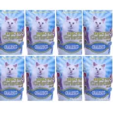 Areia Sanitaria para Gato Micro Silica ou Fina Chalesco ( 8 pacotes )
