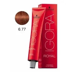 Coloração Igora Royal 6-77 Louro Escuro Cobre Extra 60g