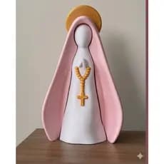 Nossa Senhora Decorativa Escultura Religiosa - Escultura Religiosa Nossa Senhora Decorativa