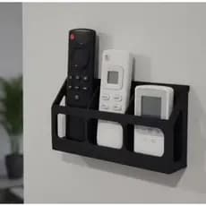 Suporte Organizador de Controle Remoto Minimalista Parede ou Mesa Premium