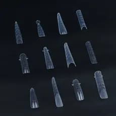 Mold F1 12 Formato 288 peças Kit Modelo 12 em 1 Reversa Mandola Bailarina Curva C Estileto-ZhengLed-