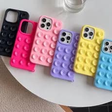 Capa Capinha Ventosa De Silicone Criativa Adequada Para IPhone 16 15 14 13 12 11 Pro Max