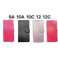 Capinha Capa Carteira Flip Cover para Redmi 9A 10A 10C 12 12C