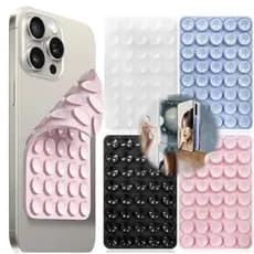 Nova Ventosa De silicone Dupla Face Acessórios Para smartphone 40 Peças Capa Celular Suporte De