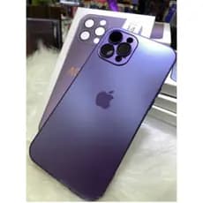 Alta Qualidade AG Caixa Protetora De Vidro Fosco Compatível Com IPhone 11 12 Pro/Promax Capa Com Película De Lente