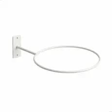 Suporte  Pra Parede Bola Pilates Ou Suiça Ginastica Branco