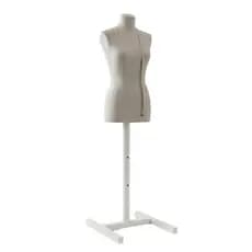Pedestal De Ferro H Modelo Busto Manequim Costura Regulável