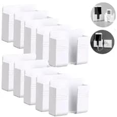 Suporte Celular Parede 10/6/5/4/3/2 ou 1 Para Carregar Multiuso Controle branco