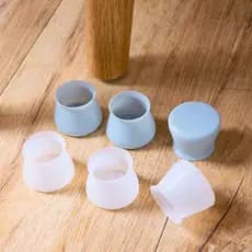 Kit 16 Peças Protetor Para Pé Da Mesa e Cadeira de Silicone.