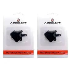 2 Par Pastilha Freio Disco Absolute Altus Mt200 Mt500 = B01s Bike Mtb
