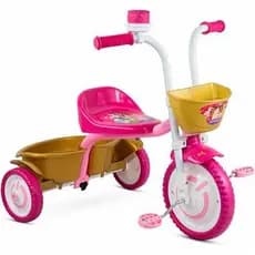 TRICICLO YOU 3 GIRL ROSA/BCO.