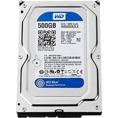 disco rígido HD interno desktop WD BLUE - 500gb