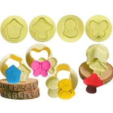 Kit Molde Marcador Ejetor Jardim De Brigadeiro Decoração De Festa Surpresa Aniversario