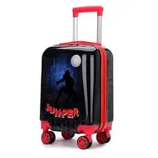 Mala Infantil Escolar Viagem Bordo Homem Jumper MLJ-10kg ABS Rígido Rodinha 360°