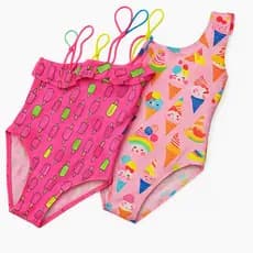 Maiô Menina Infantil Body Proteção Máxima UV