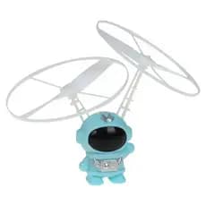 Astronauta Voador Sensor Movimento LED Recarregável USB Infantil Kit com 10 Drones