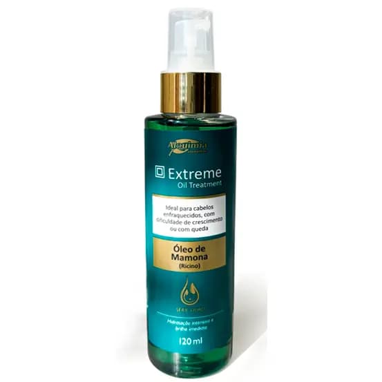 Óleo Capilar Cabelo Macio Mamona Alquimia Cosméticos -120ml
