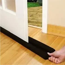 Protetor Veda Porta Duplo Fit Para Não Entrar Bichos Ou Pó 90cm 100% Poliéster - Util