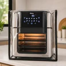 Capa Para Air Fryer Oven 12Lt a 16Lt Todas as Marcas Transparente PVC Impermeável Grosso