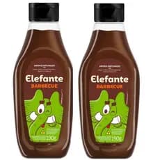 Molho Barbecue Elefante kit 2 unidades 190g