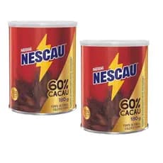 kit 2 Nescau 60% Extra Cacau 180g | sabor delicioso fonte de calcio perfeito para receitas
