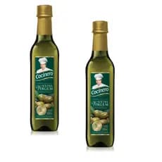 Kit 2 Azeite de Oliva Extra Virgem Cocinero 500ml - Argentino, Prensagem a Frio, Original Importado - Tempero Culinária