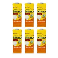 6x leites Ninho Zero lactose | sabor saúde e zero lactose