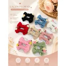 Par laço / par laço pequeno/ laço  menina/ laço infantil/ laço  para meninas