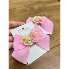 Laço Rosa Laço Menina Laço  Médio