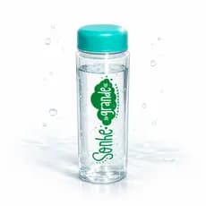 Garrafa de Água Plástica 520ml — Para Hidratação Diária Ideal Para Academia Trabalho e Uso Pessoal COR ALEATORIA
