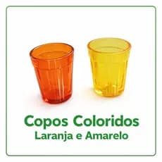 Kit Copo Americano Dosinha 50 Ml Colorido Ideal Para Shots Dia a Dia Festas Bares