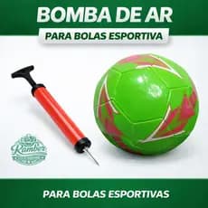 Bola de Futebol Tamanho 5 Oficial Campo com Bomba de Encher